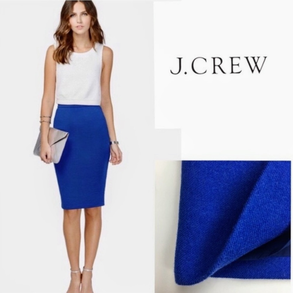 J Crew Factory Wool Pencil Skirt